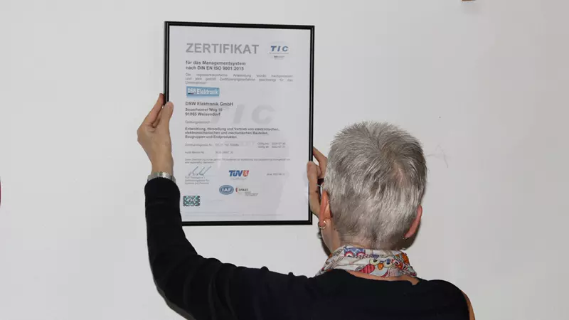 ISO9001 Zertifizierung und mehr